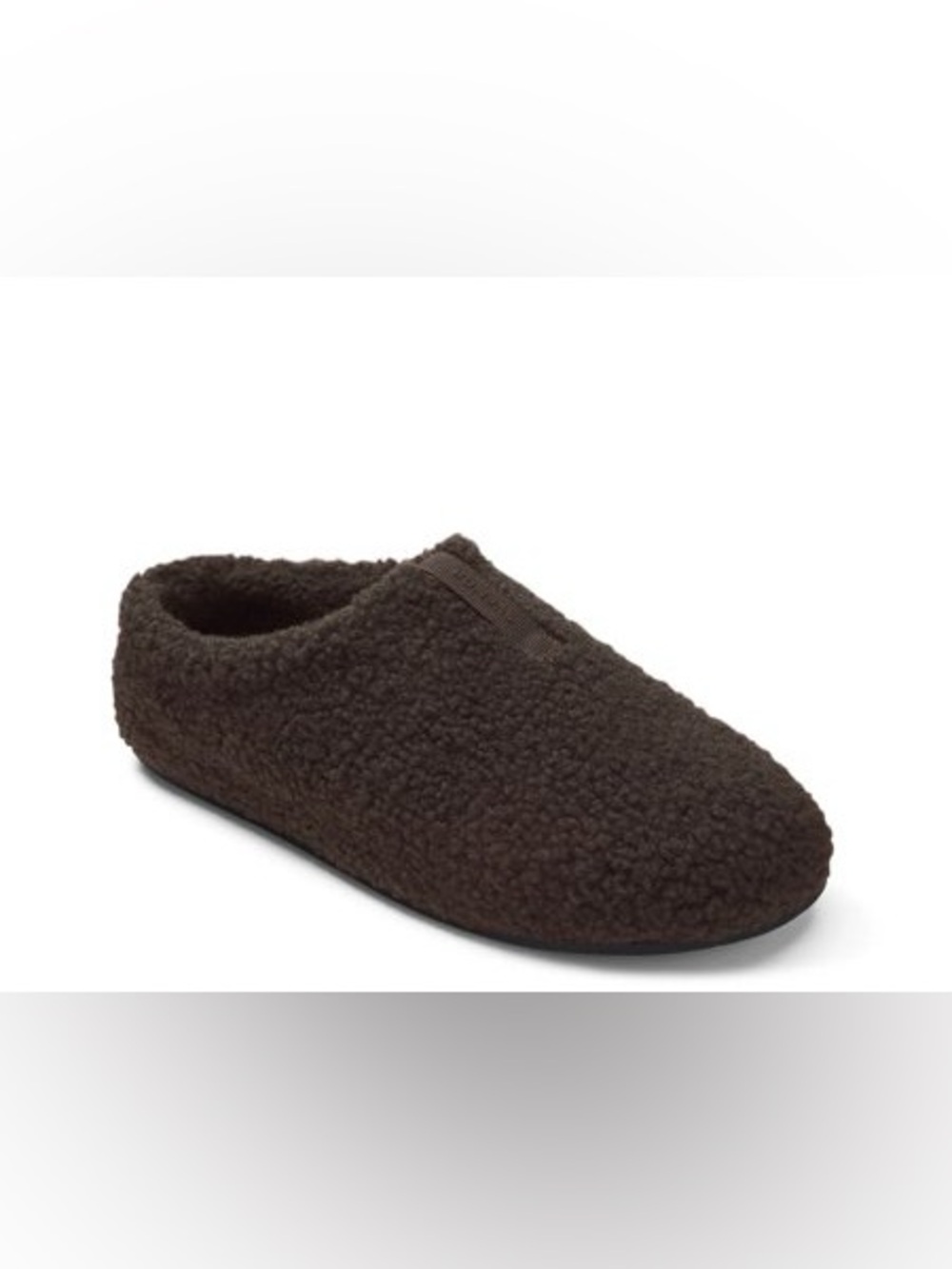 Men's Brown Sherpa Slip-On Shoes. Bombas Sunday Slipper